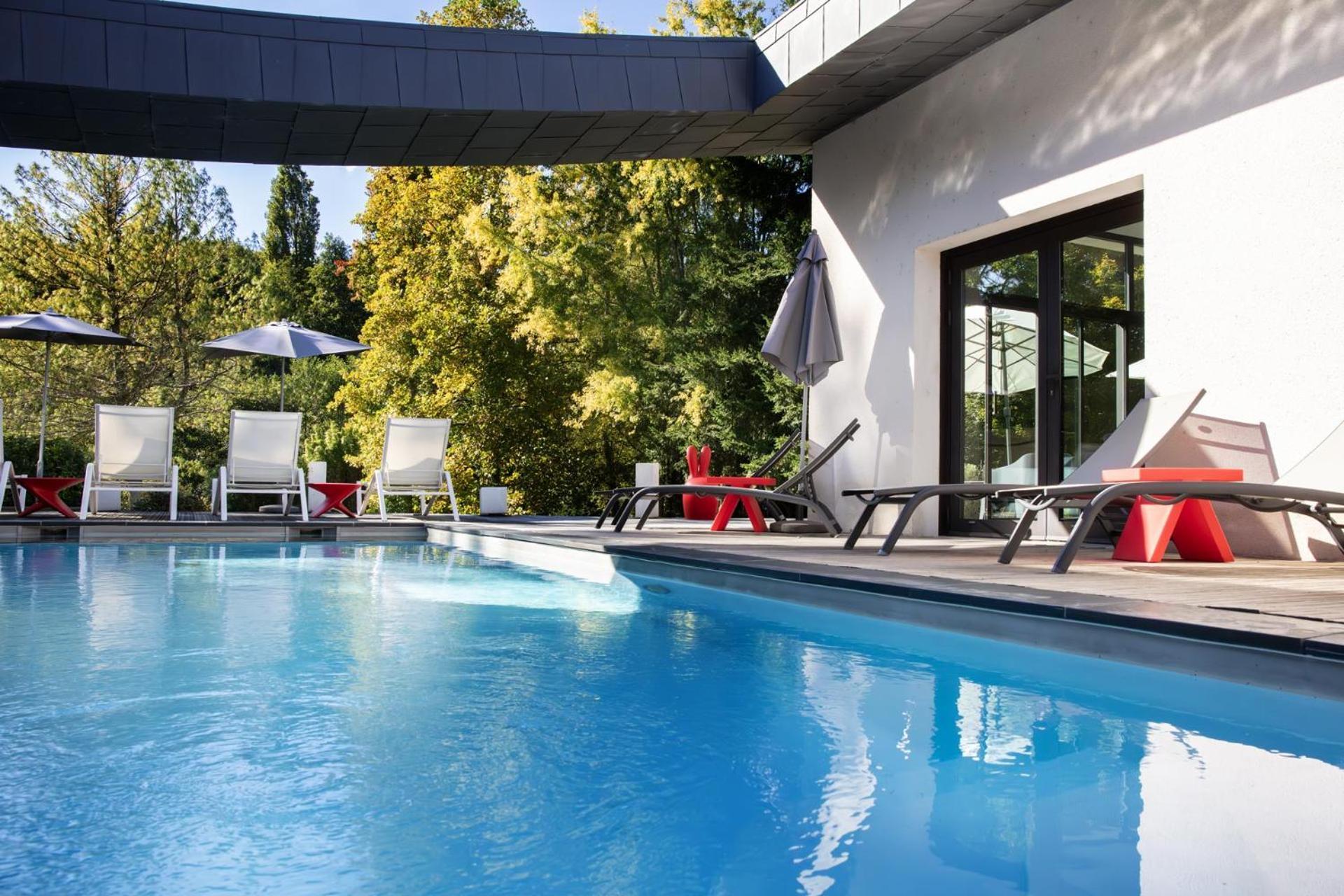 L'Aubinière Hôtel Restaurant&Spa Saint-Ouen-les-Vignes Esterno foto