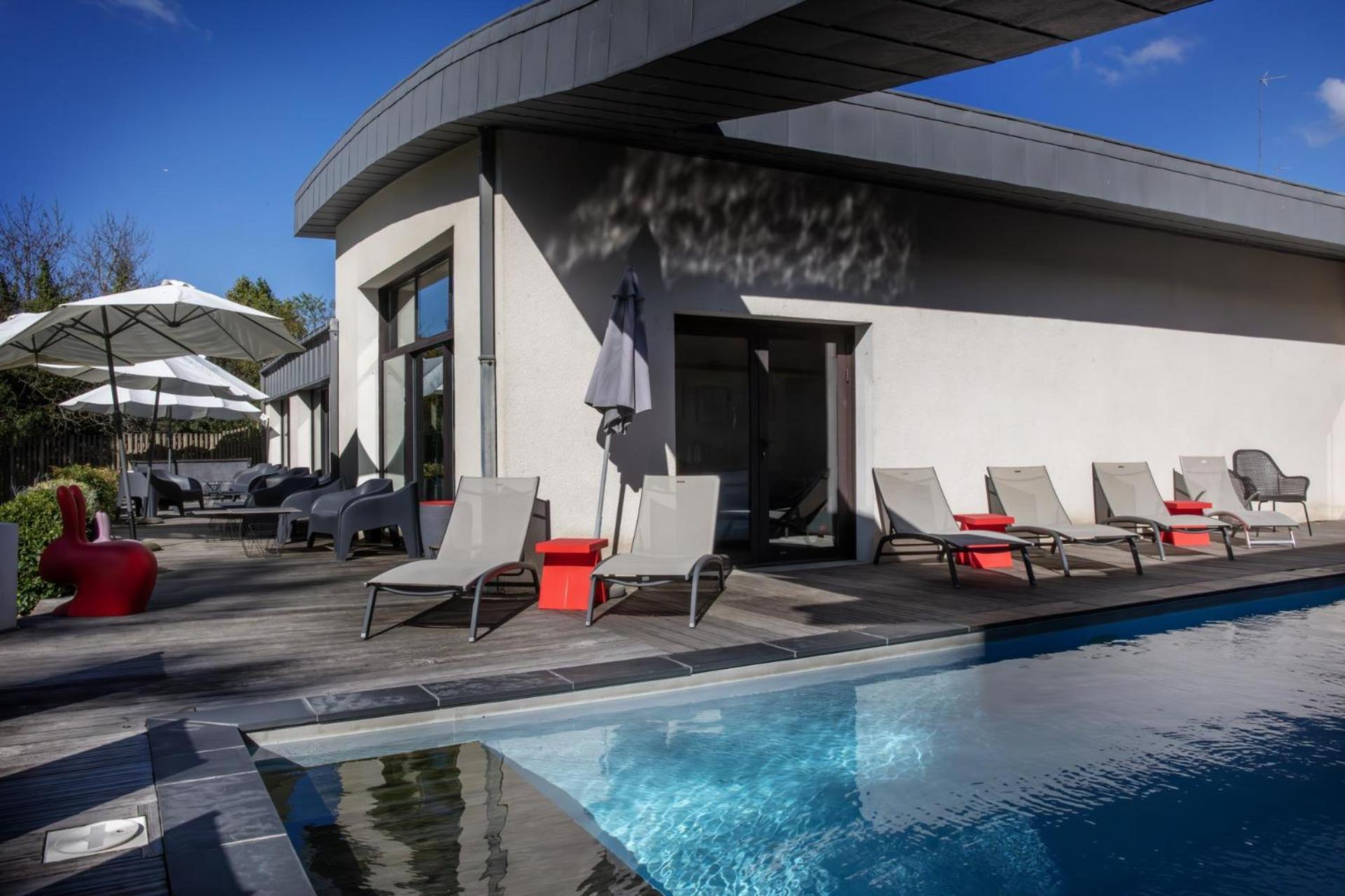 L'Aubinière Hôtel Restaurant&Spa Saint-Ouen-les-Vignes Esterno foto