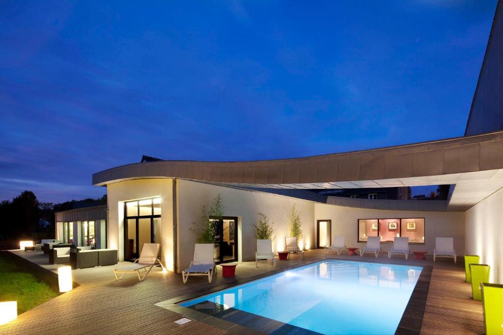 L'Aubinière Hôtel Restaurant&Spa Saint-Ouen-les-Vignes Esterno foto